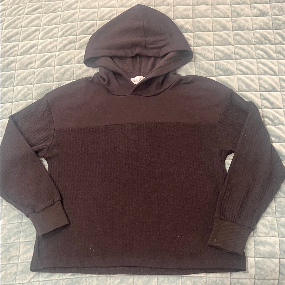 Kids Black Hoodie Sweater